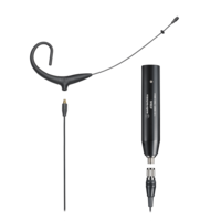 MICROSET OMNIDIRECTIONAL CONDENSER HEADWORN MICROPHONE WITH 55&quot; DETACHABLE CABLE,